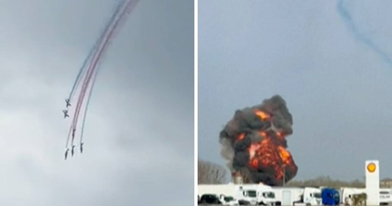 VIDEO Sudarila se dva vojna aviona u Francuskoj. Piloti se uspjeli katapultirati