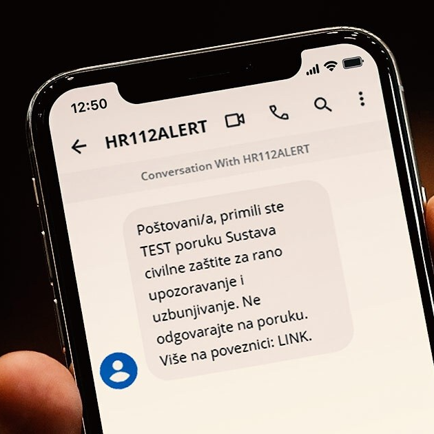 Danas se testiraju SMS-ovi sustava za uzbune, evo kada ćete vi dobiti poruku