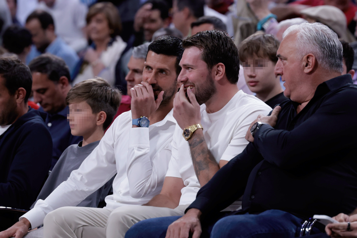 VIDEO Đoković i Dončić oduševili publiku na utakmici Zvezde i Reala