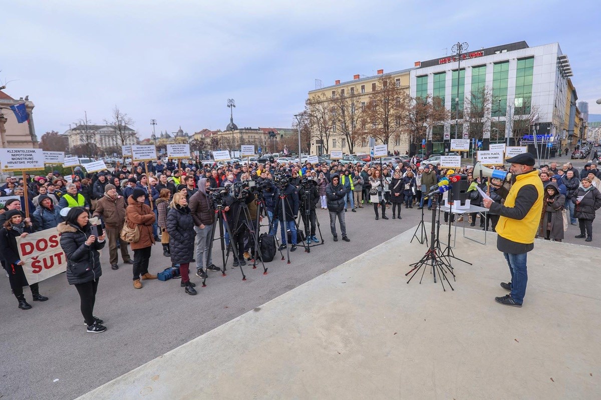 Sindikati u subotu organiziraju veliki prosvjed u Zagrebu