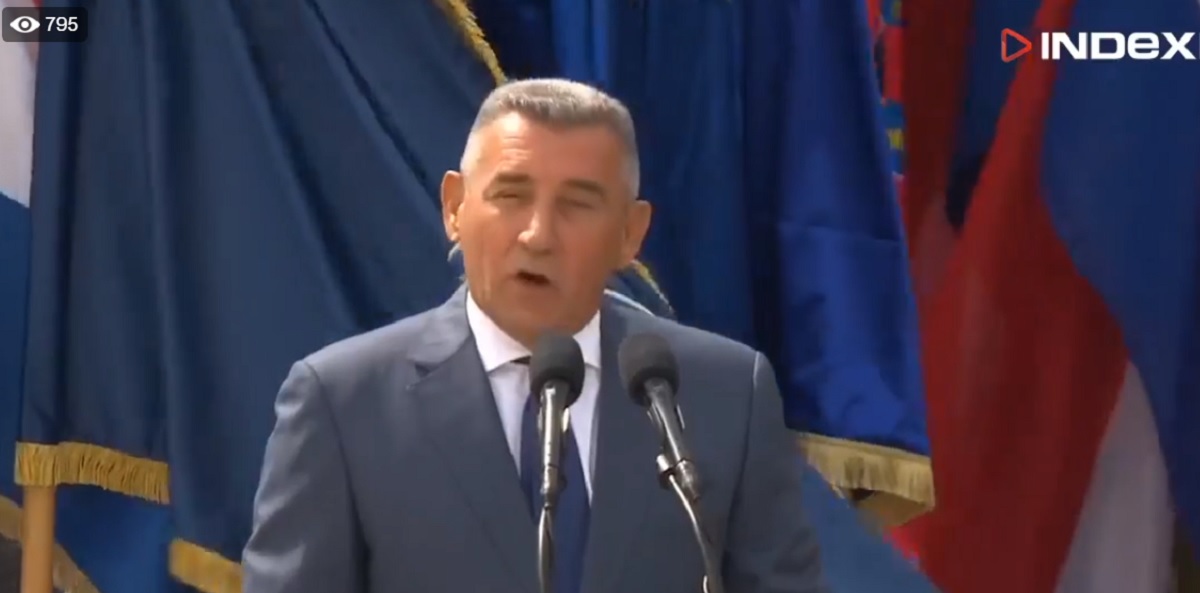 VIDEO Pogledajte govor Ante Gotovine u Kninu