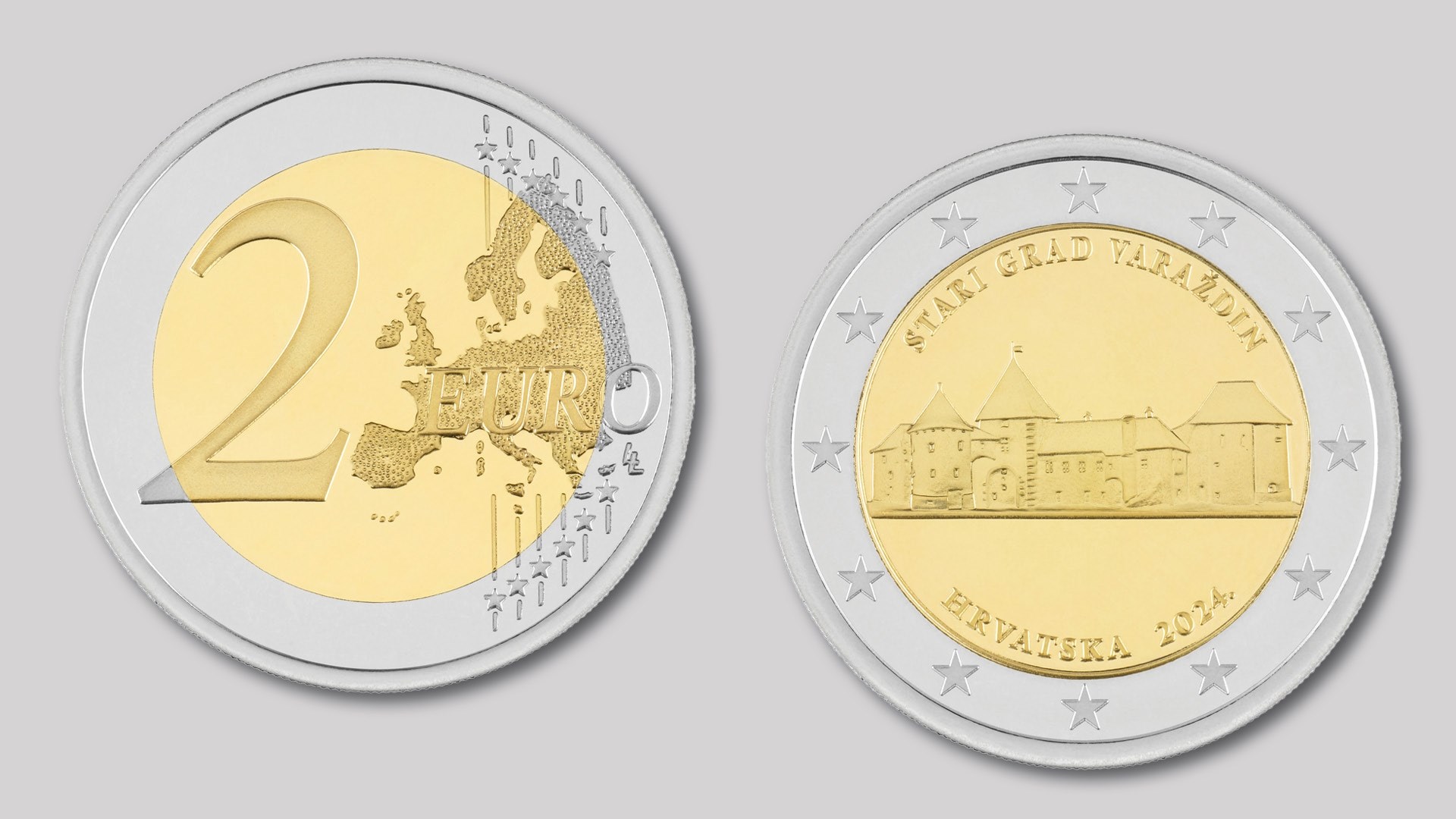 HNB izdaje prigodnu kovanicu od 2 eura s motivom tvrđave u Varaždinu, evo kako do nje