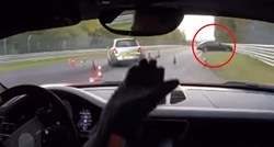 VIDEO Mercedesom ušao na stazu i odmah se slupao