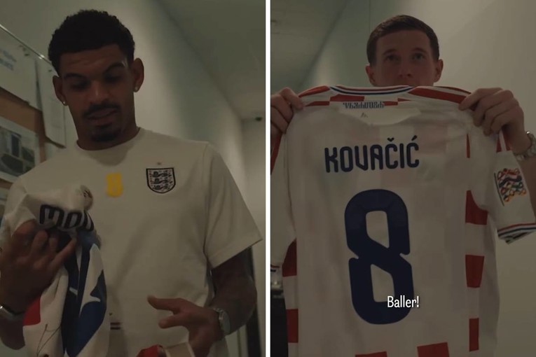 Engleski igrači komentirali hrvatske protivnike koji su im dali dresove