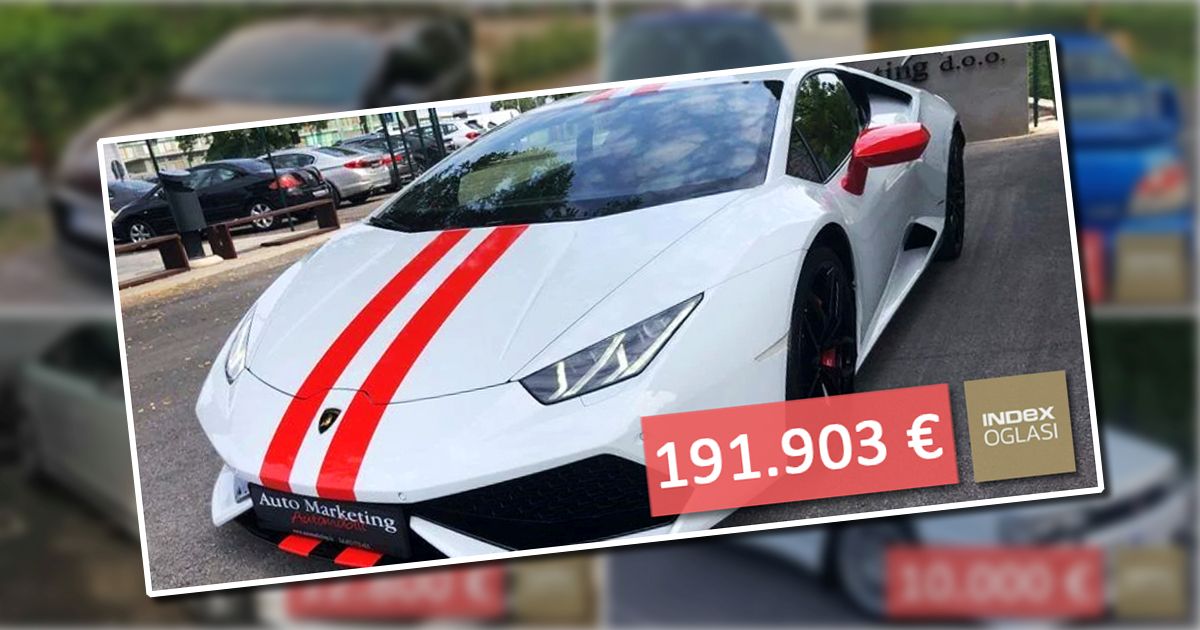 Lamborghini Huracan i još četiri zvjerke najpopularniji su auti na Oglasima