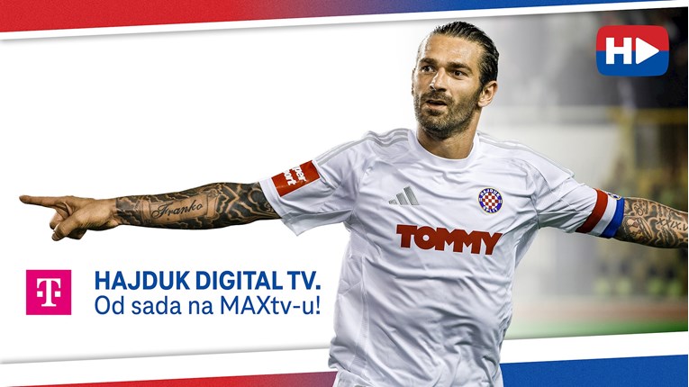 Hajduk TV – prvi TV kanal hrvatskog nogometnog kluba od danas na MAXtv-u