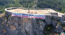 HGSS u čast zlatnoj Mateji Jelić izvjesio veličanstveni transparent