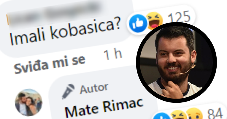 Rimac pokazao hranu u firmi, tip ga pitao za kobasice. Matin odgovor nasmijao mnoge