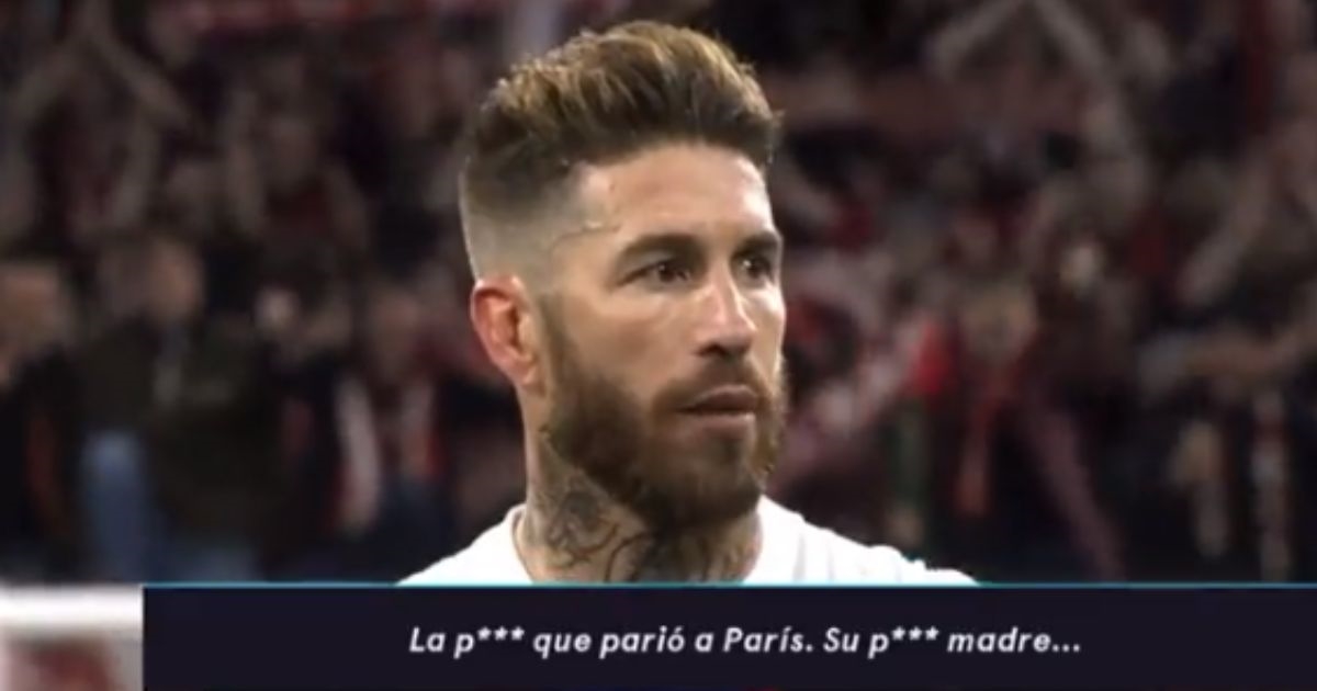 Ramos uhvaćen u psovkama koje su razbjesnile PSG? "Nisam to rekao, ne izmišljajte"