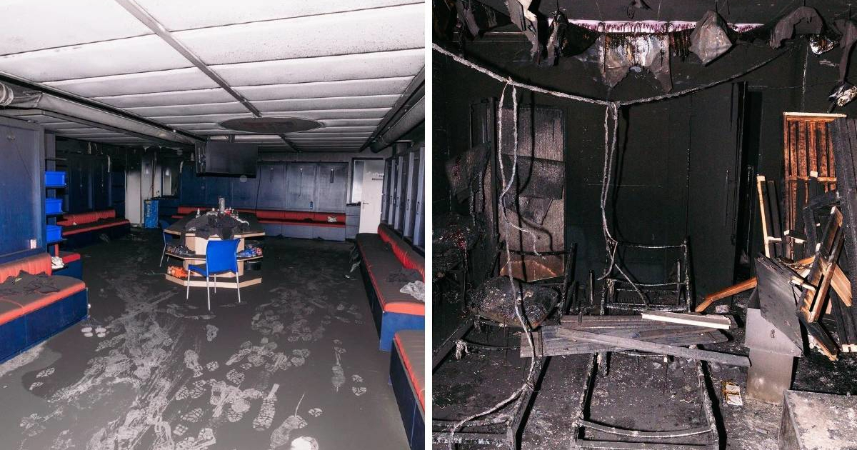 Golema šteta nakon požara u svlačionicama Basela. Pogledajte fotografije