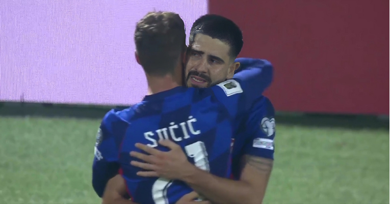 VIDEO Erlić se rasplakao nakon prvog gola za Hrvatsku