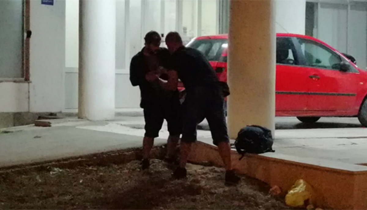 Policajac u civilu pretresao partijanera s Ultre, pogledajte snimku
