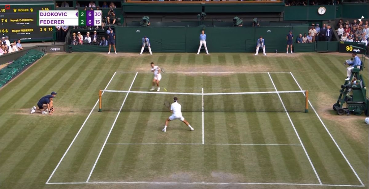 Federer očekivao Đokovićevu ispriku nakon loptice u tijelo, ali je nije dobio