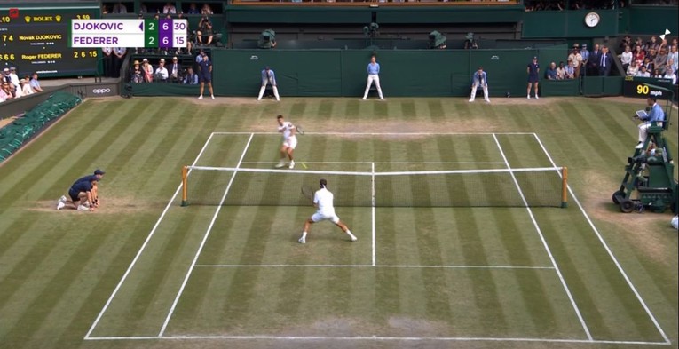 Federer očekivao Đokovićevu ispriku nakon loptice u tijelo, ali je nije dobio