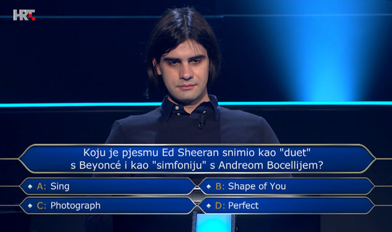 Biste li vi znali odgovor na pitanje o Edu Sheeranu koje je mučilo mladog Varaždinca?