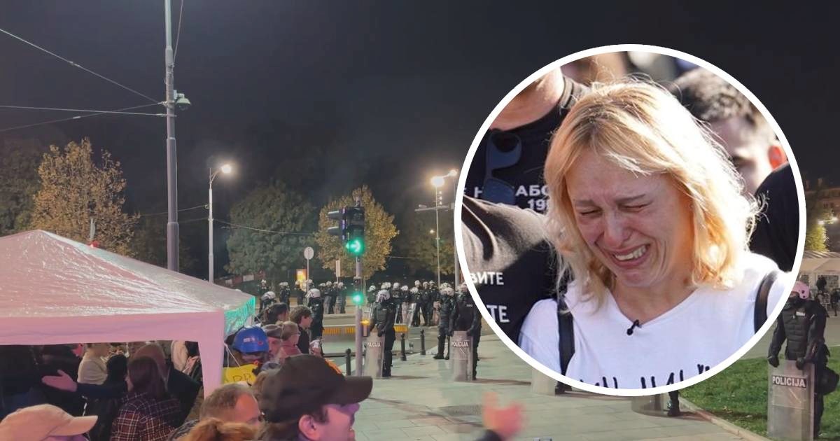 Ćaci majci sina poginulog pod nadstrešnicom puštali "Pošla majka sina da potraži"