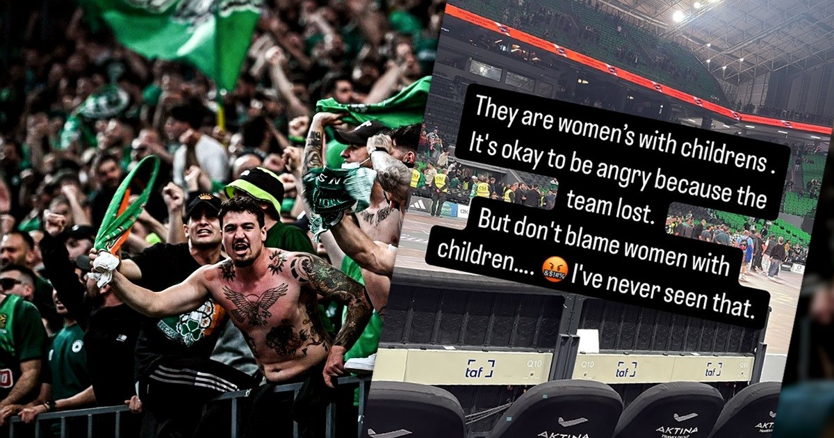 Supruge igrača Efesa: "Navijači PAO-a bacali su pivo na bebe"