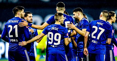 Dinamo sa sedam pogodaka razbio Rijeku na Rujevici