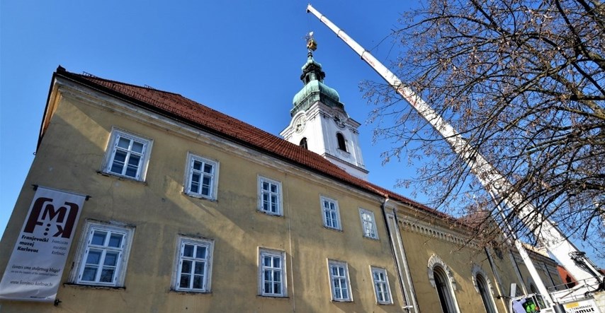 U sanaciji zvonika crkve u Karlovcu pronađen svitak iz 18. stoljeća