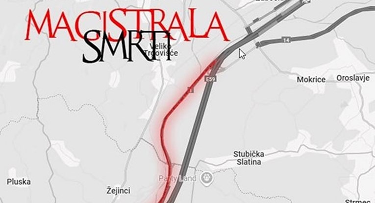 Širi se karta Magistrale smrti: "Dosta je smrti na Staroj zagorskoj"