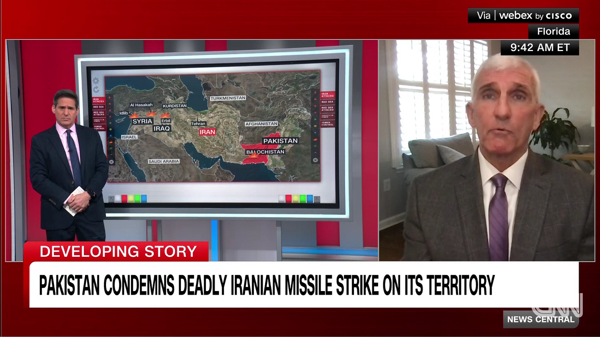 Američki general: Iranski zračni udari pokazuju snagu, ali i strah