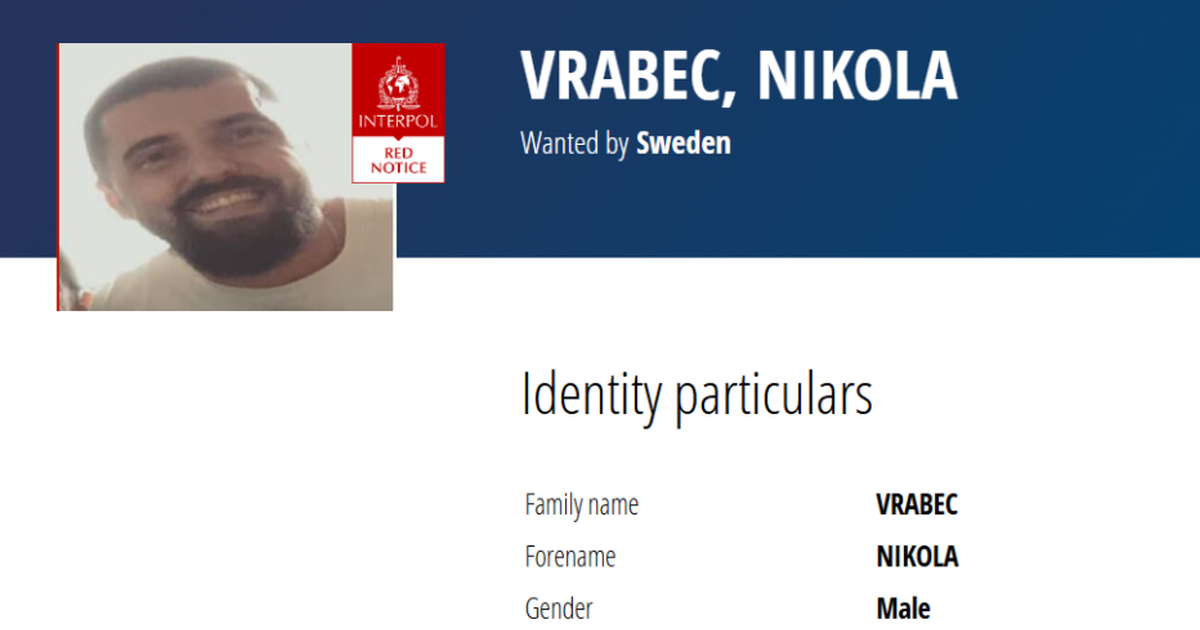 Interpol izdao crvenu potjernicu za Hrvatom zbog šverca droge