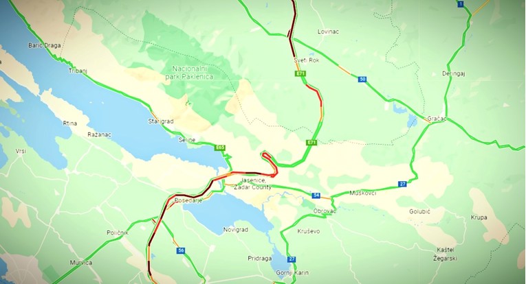 Gužve na autocestama. Pred Svetim Rokom kolona od 7 kilometara