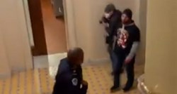 VIDEO Trumpova rulja po Kongresu naganjala crnog policajca