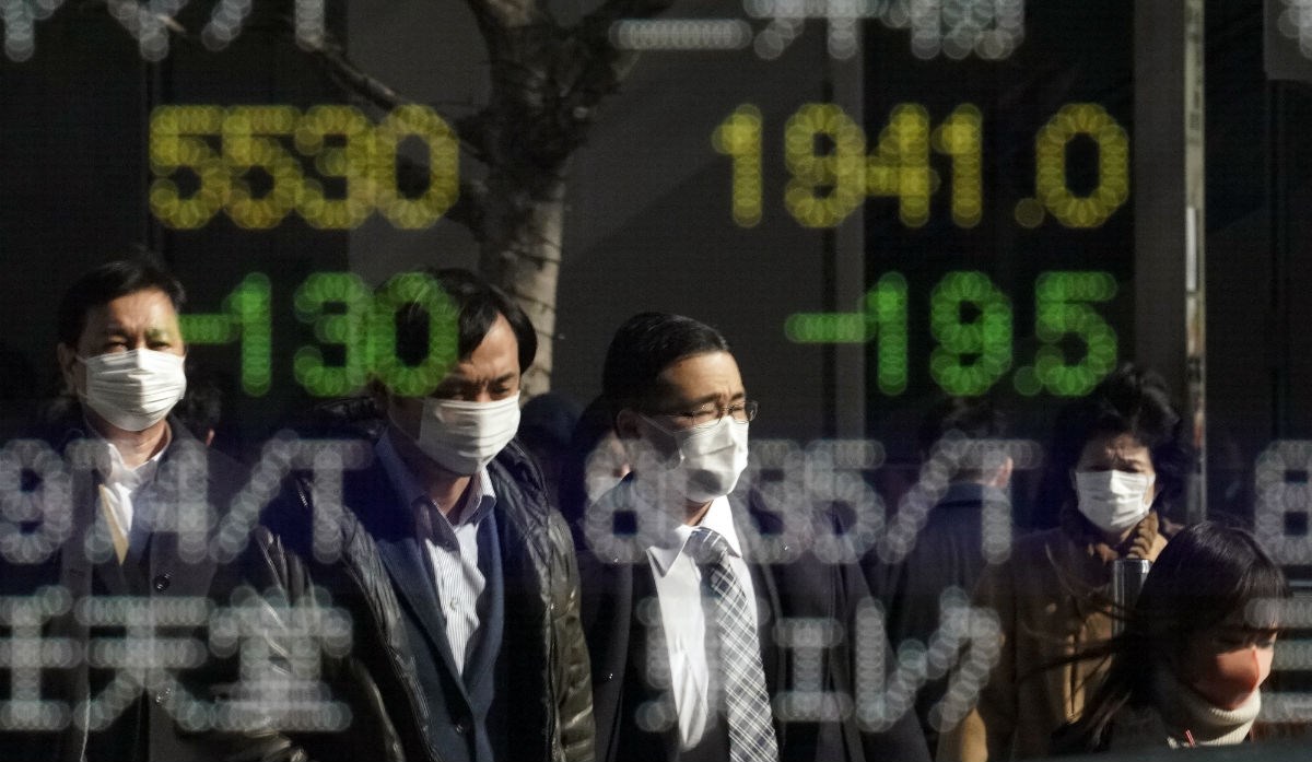 Strah od gospodarskih posljedica koronavirusa pokolebao azijske burze