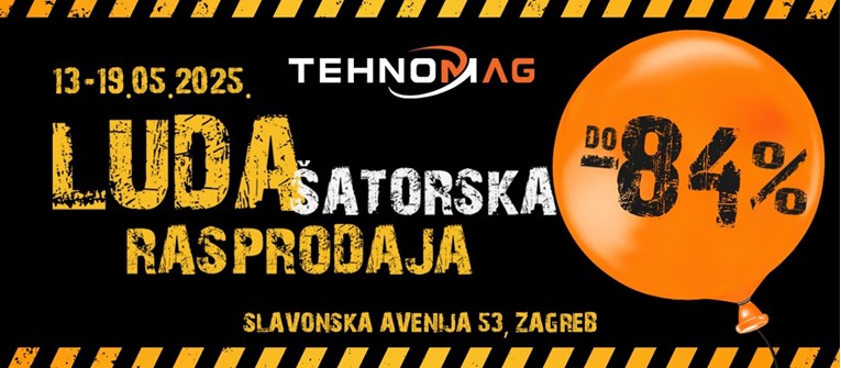 Velika Tehnomag šatorska rasprodaja u Sesvetama – popusti i do 84%