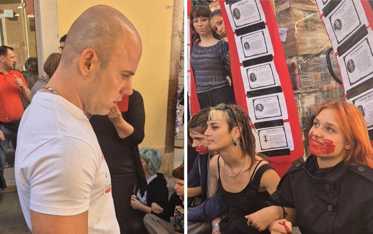 Protuprosvjednici u Puli blokirali Hod za život. Sjeli na cestu i zaustavili povorku
