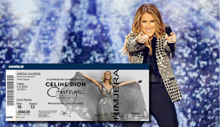 Vrtoglave cijene za Celine Dion u Zagrebu: Najjeftinija karta trenutno - 1990 kn
