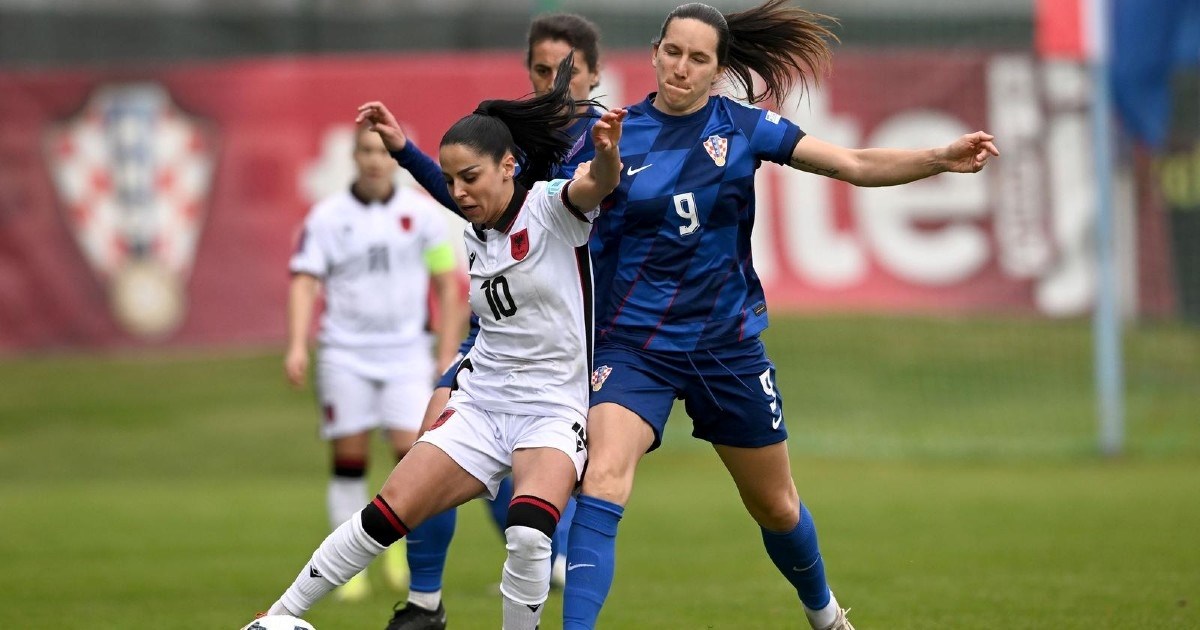 Hrvatske nogometašice izgubile od Albanije. Bez pobjede su 10 mjeseci