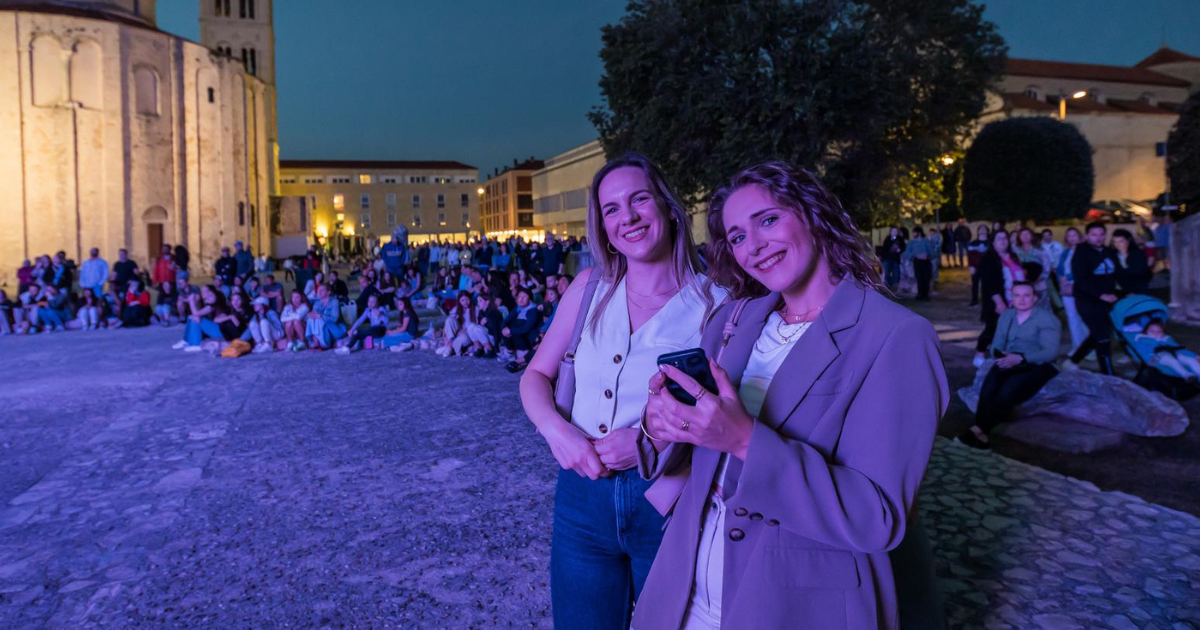 VIDEO Zadrani gledaju Eurosong na Forumu, za Baby Lasagnu navijaju i mnogi turisti