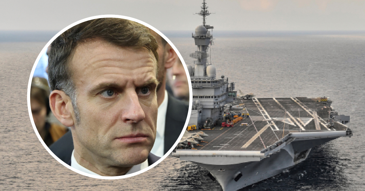 Macron se obratio naciji: Šaljemo jedini nosač aviona u istočno Sredozemlje