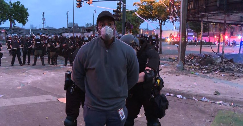 VIDEO CNN-ov reporter uhićen dok je izvještavao s prosvjeda u Minneapolisu