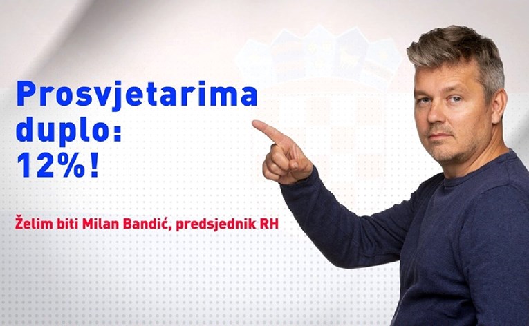 "Milan Bandić" nudi duplo: Prosvjetarima 12%!