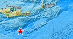 U sat vremena tri jaka potresa u moru kod otoka Krete