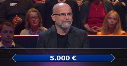 Riskirao na povijesnom pitanju pa izgubio 5000 eura. Biste li vi znali odgovor?