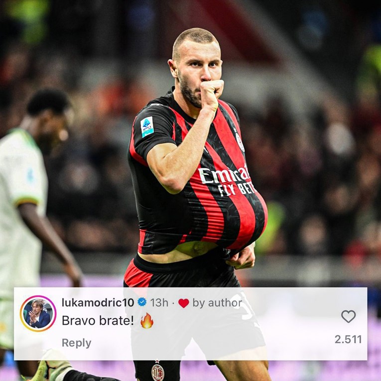 Srpski junak Milana proslavom gola objavio veliku novost. Modrićeva čestitka je hit