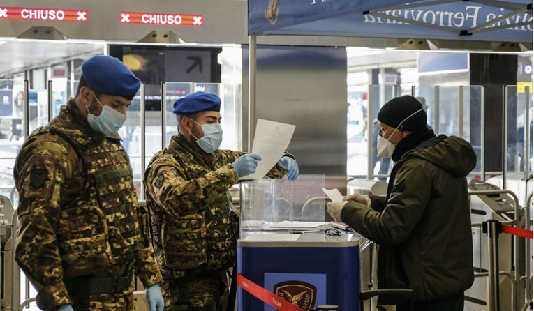 Talijanska policija kažnjava preprodavače maski