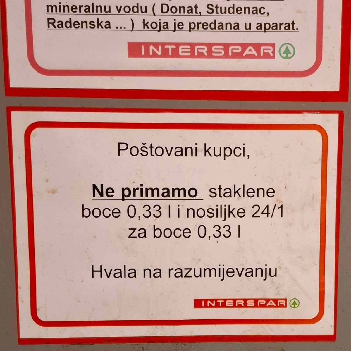 Nastao kaos oko povrata staklene ambalaže u trgovinama. Provjerili smo što se događa