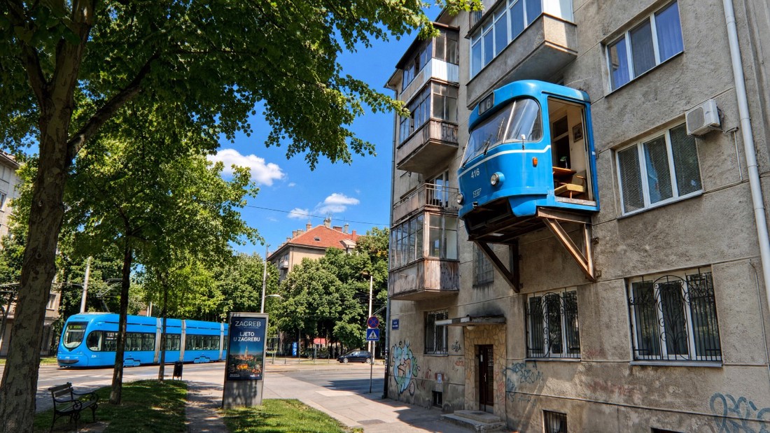 Širi se fotka šestice umjesto balkona u ZG-u. Ljudi pokušavaju skužiti gdje se nalazi
