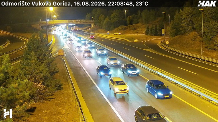Gužva na A1 prema Zagrebu
