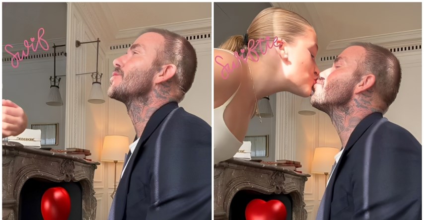 David Beckham u videu poljubio kćer Harper (12) u usta