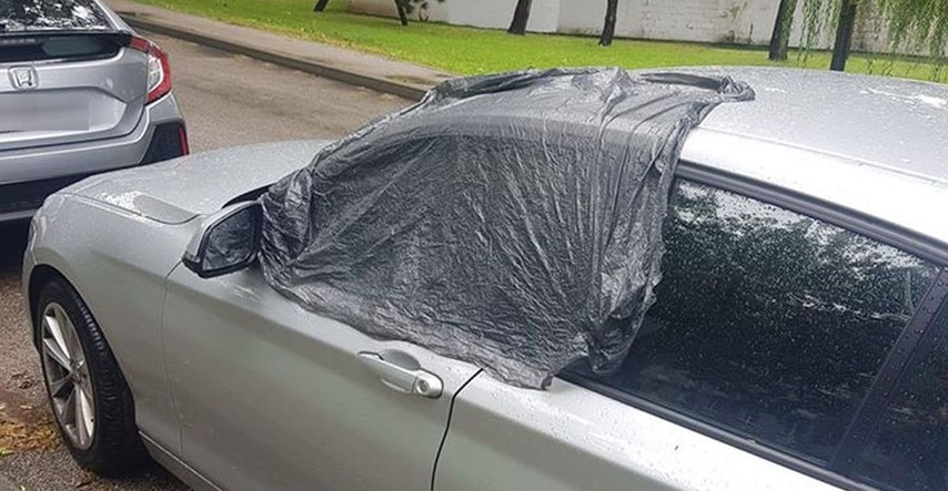 A man in Zagreb left a car window open overnight, a surprise awaited in the morning
