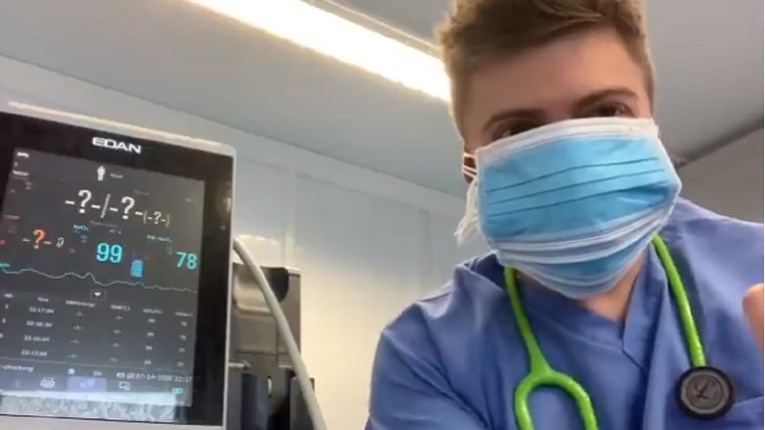 Doktor stavio šest maski na lice pa gledao što se događa s razinom kisika u krvi