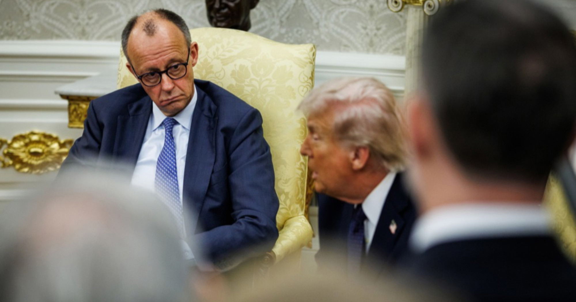 Merz smiruje napetosti s Trumpom. "Ne odustajem od NATO-a i Trumpa"