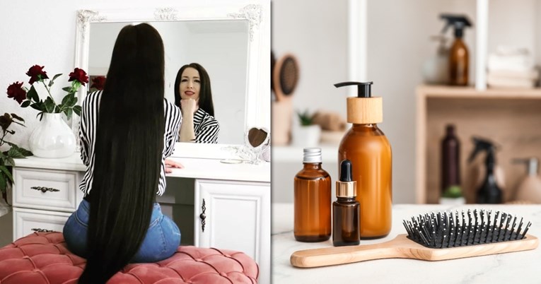 Imala je problema s opadanjem kose, a sada joj je duga 120 cm. Evo što preporučuje