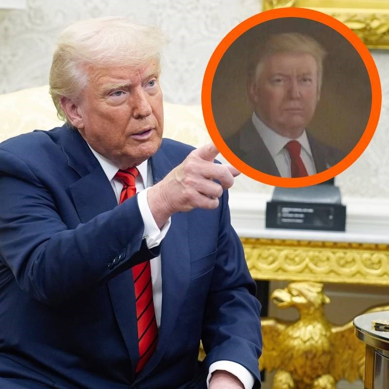 Trump ljut zbog svog portreta, prozvao i umjetnicu: Ne sliči na mene, neka ga skinu